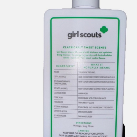 Lot 2 Native Girl Scouts Conditioner Thin Mints 16.5 oz NEW Volumizing Limited - Picture 2 of 2
